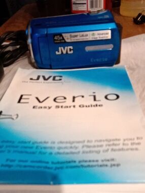 Everio Blue Portable Camcorder